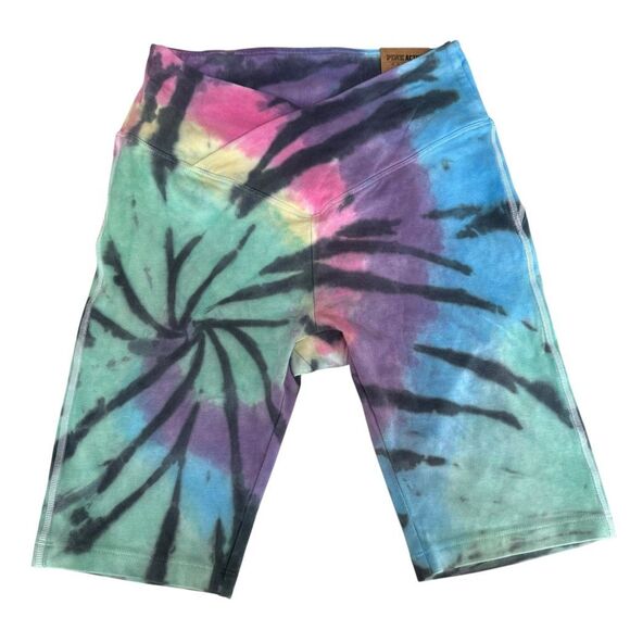 Victoria’s Secret Pink Active High Waist 9” V Crossover Bike Short Sz S NWT - Picture 1 of 8